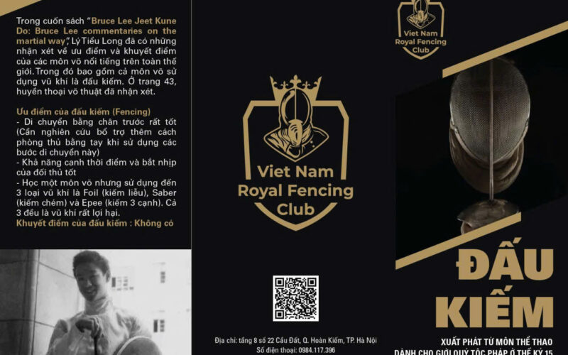 Bruce Lee và Đấu Kiếm (Fencing)