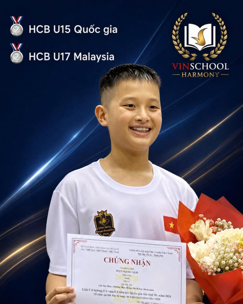 Vinschool Harmony — HCB U15 Quốc gia, HCB U17 Malaysia