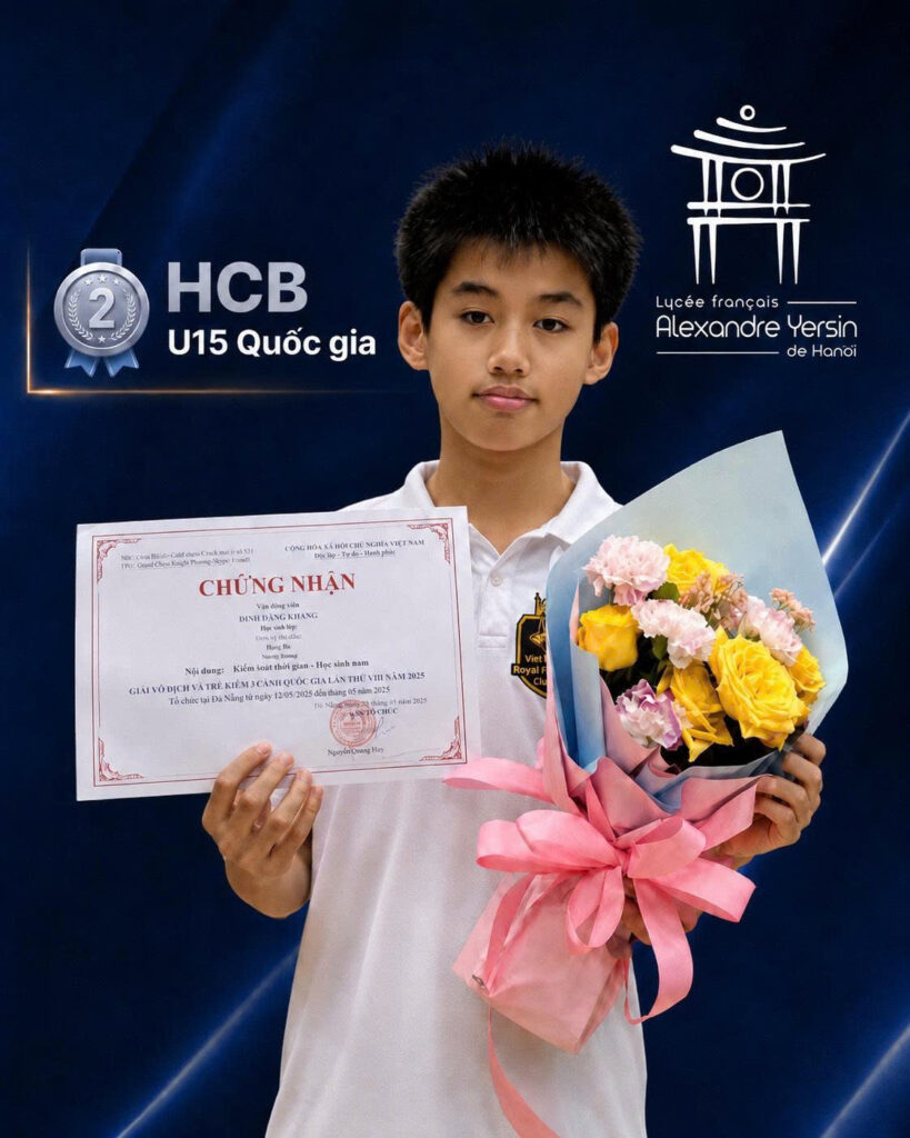 Lycée français Alexandre Yersin — HCB U15 Quốc gia